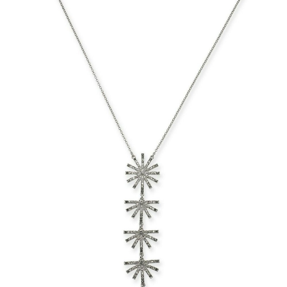 INC International Concepts Silver-Tone Ombré Cryst